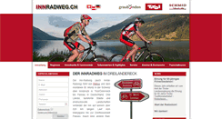 Desktop Screenshot of innradweg.ch