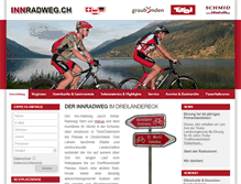 Tablet Screenshot of innradweg.ch